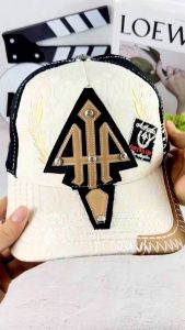 Nón kết snapback da lộn phối da - mũ ông Địa U full tem đậm chất thể thao nam - CC0798