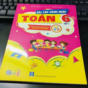 Sách - Bài Tập Hằng Ngày Toán - Lớp 6 - Tập 1 - Kết Nối (Qbooks)