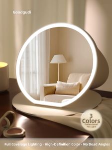 Goodgudi | LED Smart Folding Portable Desktop Mirror