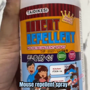 【3pcs】USA Original Mouse repellent spray Rat Repellent Rat Killer Fast Rodent Repellent Long-lasting Protection Natural Ingredients Non-toxic Harmless Rat Spray