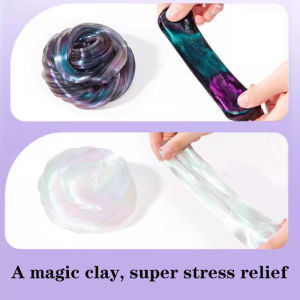 Christmas Gift Liquid Glass Mud Repeat Play Elastic Brushed Stress Relief Colored Clay. Novelty Knead And Decompress