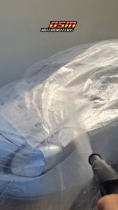 Cover Mobil Transparan BYD Atto 3 / Bahan Plastik PE Tebal 80 Micron Waterproof Outdoor Indoor