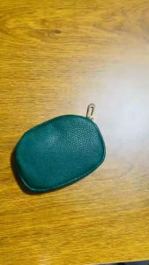 Ladies short zipper wallet small change purse ID card holder Korean style simple key storage bag mini clutch bag