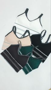 Wimiu Bh Sport Bra Wanita Sport BH Sport Busa Tipis 100078