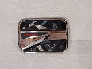 tank cover tutup bensin all new avanza 2012-2021 chrome kombinasi hitam