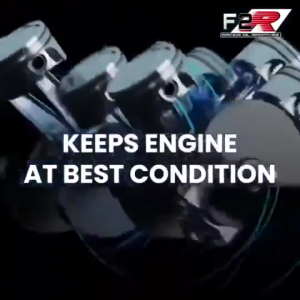 F2R Engine Oil Treatment 1 Liter Anti-Friction Engine Protection Racing Oil Additive for Diesel & Gasoline with Sticker