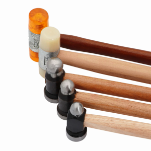 PHYHOO 4pcs Multifunctional UFO Rubber Hand Hammer Hammerhead Replaceable Tip For Jewelry Making