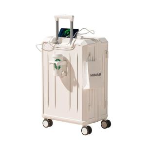 MIMANI | Fashionable Hardshell Luggage Suitcase With Combination Lock For Travel Check-In 20 Inch Large Capacity Carry-On Bag For Men And Women