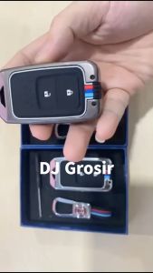 Casing Metal Elegant Kunci Remote Honda Hrv Brio Brv 2 Tombol