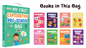 Pre School Books/ My First Exploration Pre school Bag Books for Kids Age 3-6 Years