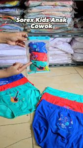 Celana Dalam Anak Cowok Sorex Kids GM 652 Super Soft | Cd Anak Laki-laki Segitiga Berkualitas