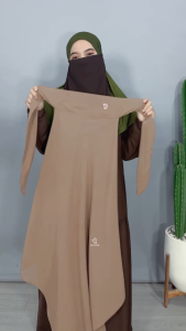 Alfajar - Square Bandana Instan ZYZA Jumbo Ceruty Babydoll Premium Jilbab Kotak Bandana Instan