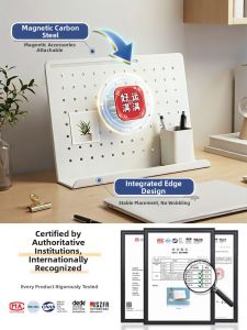 YIBANQI | Magnetic Wall-free Standing Shelf