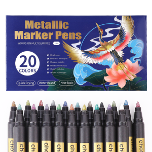 10/20 Color Metallic Marker Pen Epoxy Resin Mold Drawing Pen Acrylic Paint DIY Silicone Mold Highlight Permanent Marker Handmade