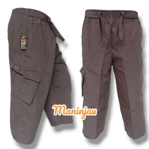 Maninjau Celana Pangsi Sirwal Tactical Pria Kantong Miring