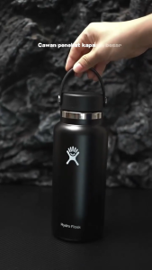 (SG Dliver)Hydro Flask Stainless Steel Water Bottle Portable Hand  thermos Cup Triple-layer insulation 32oz Easy to Clean for Office Outdoor Travel