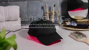 Red Light Therapy Cap for Hair Regrowth Advanced Infrared Hair Loss Treatment Device. LED Hat Stimulate Follicles for Growth