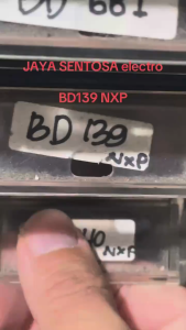 BD139 Merk NXP (2 BUAH) By PHILIP ASLI BD 139