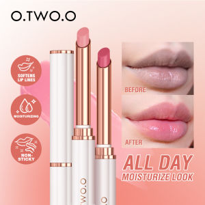 O.TWO.O 4 Colors Changing Lip Balm Moisturizer Non-Stick Quick Dry Long-lasting Lip Gloss Natural Lip Makeup Cosmetics