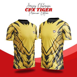 Jersey CPX Indonesia Futsal Sepak Bola Baju Lari Lengan Pendek Pria Premium