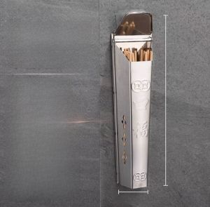 Stainless Steel Chopsticks Holder Square round Wall Mounted Kitchen Multi-Purpose Storage Rack Dustproof Moistureproof with Cover