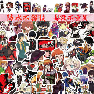 50 Pieces Anime Goddess Underworld Stickers Waterproof No Glue Left Luggage Phone Case Laptop Tablet Cartoon Adhesive Decals