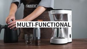 Máy pha cà phê pha trà tự động Drip thương hiệu Mỹ cao cấp HiBREW H12 công suất 700W - Bảo Hành 12 Tháng