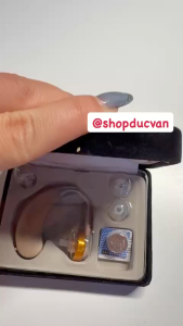 Máy Trợ Thính Móc Vành Tai Axon V-163 Nhỏ Gọn Pin Rời Cho Người Lớn Tuổi