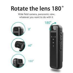 07HD1080P night vision mini DV camera invisible motion camera portable outdoor small human body video law enforcement recorder