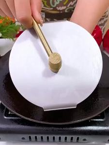 Stainless Steel Burger Press Circular Dough Press Non‑Stick Meat Smasher for Hamburger Tortilla Dumpling Skin Kitchen Tool