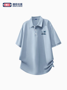 Genio Lamode Quick Dry Short Sleeve Polo Shirt Men Summer Commute Versatile Sport Casual Cool Feeling T Shirt Upper Body