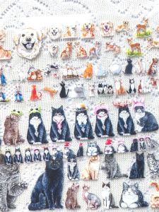 Adorable Animal Watercolor Dog Squirrel Panda Cat Decorative Tape Material Scrapbooking Sticker Decoration Paper Tape