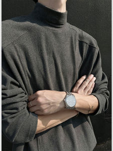 Áo Thun Cổ Tròn Dày Ấm Áp Mùa Đông Cho Nam Cleanfit Áo Thun Cotton Dài Tay Thường Ngày Thoải Mái Thoáng Khí