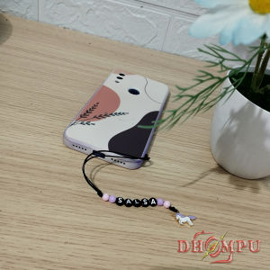 Strap Phone Gantungan Hiasan Hape Smartphone GOF36 Liontin BULAN BINTANG Request Nama