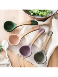 Earthenware Matte Colored Spoons Big/Small