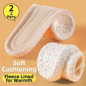Insulating Sweat Absorbing Deodorizing Shoe Insoles Soft Thick Fluffy Cotton