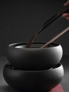 Volcanic Rock Tea Cooker Electric Ceramic Stove Combined Ceramic Ancient Style Boiled Tea Pot Enclosure Stove Tea-Boiling Stove Tea Brewing Pot Tea Pot