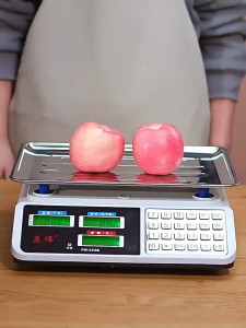 40kg/1g Price Computing Scale LCD Digital Display Food Produce Scale Rechargeable Electronic Small Scale for Vegetables[Vodool Official Center]