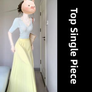 NIUVIES | Yellow Summer Long Dress