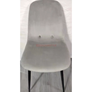 Vedourstyle Modern Chesterfield Velvet Fabric Dining Chair Kerusi Makan Baldu Restaurant Chair 餐椅