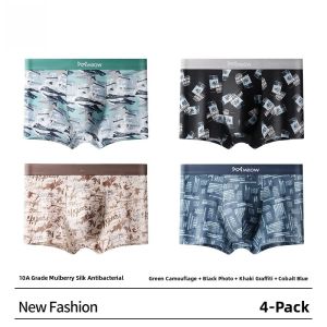 Miiow | Mens Cotton Underwear Pure Cotton Antimicrobial Briefs Comfortable No Tagging Breathable Summer Shorts Sporty Style Mid Waist