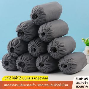 ถุงรองเท้าใช้แล้วทิ้งกันลื่น กันน้ำ หนา ทนทาน ใช้ซ้ำได้ ผ้าไม่ทอ ถุงเท้าสำหรับใช้ในบ้าน สำหรับผู้ใหญ่