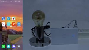 Smart Wifi Touch Switch Neutral Wire/No Neutral Wire Required US 1/2/3/4 Gang Light Switch Works with Tuya Smart Life App