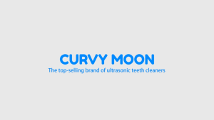 CURVY MOON T10 Electric Ultrasonic Calculus Scaler Tartar Eliminator Tooth Cleaner Tooth Whiting Cleaning Tools with LED Light
