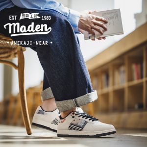MADEN brand ukiyo-e blue board shoes mens 2025 summer new item niche boron style retro sports and leisure shoes versatile trendy shoes