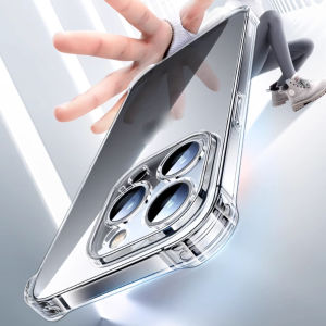 Clear TPU Silicone Shockproof Case For iPhone 17 Pro Max 17 Air 16 Pro Max 15 14 13 12 11 Pro Max X XS Max XR 6 7 8 14 15 16 Plus SE Transparent Phone Case Cover Casing