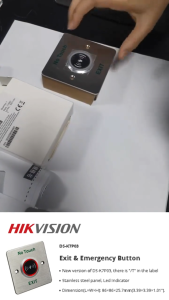 Hikvision M-Lock DS-K7P03 EXIT & EMERGENCY BUTTON
