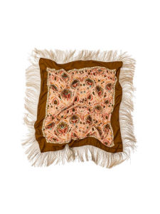 Vintage Women Scarf Printed Tassel Square All-match Female Belt Scarf Fashion Floral Lady Accessory 2026 New High Street