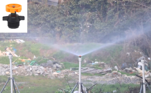 10pcs Sprinkler Fly Wheel 360° Semprotan Butterfly untuk Kebun Sawah Irigasi Tanaman Sayur Buah Drat 1/2 Male