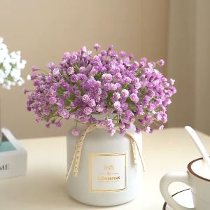 Set 6 Cành Hoa Baby Cao 22Cm Nhiều Màu Trang Trí Nhà Cửa Siêu Xinh Decor Sự Kiện Tiệc Cưới Hoa Cầm Tay